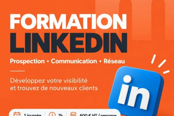 Formation LinkedIn MyAiFactory : prospection, communication, réseau